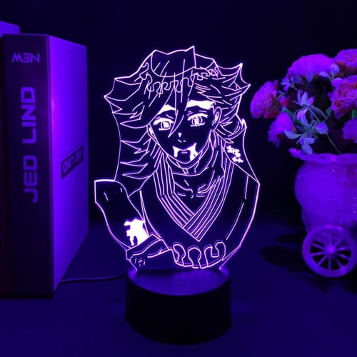 مصباح LED ثلاثي الأبعاد أنيمي– Kimetsu no Yaiba، ض...