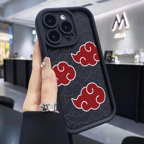 غطاء iPhone سحابة Akatsukies مقاوم للصدمات