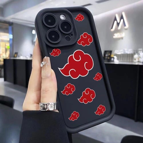 غطاء iPhone سحابة Akatsukies مقاوم للصدمات
