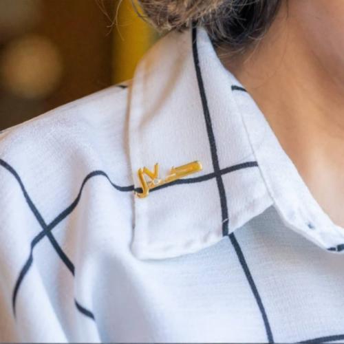 بروش نسائي بالاسم مميز