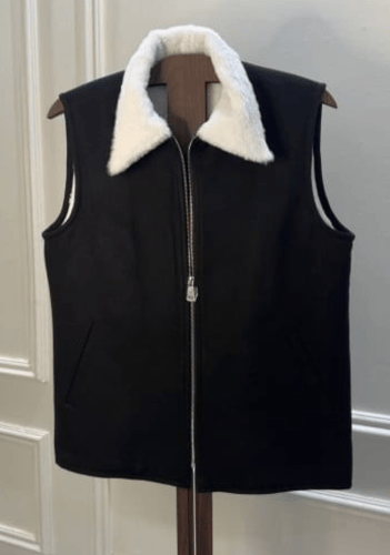 سديري جوخ مع فرو داخلي