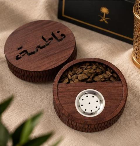 مبخرة خشبي بأسمك