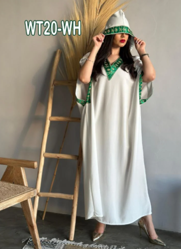 فستان مغربي اليوم الوطني مع طاقية