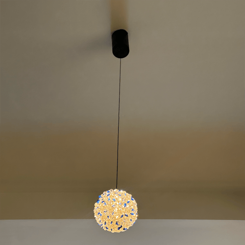 ضوء سقف كريستال (ازرق) قابل للتعديل – ثلاثي الإضاء...