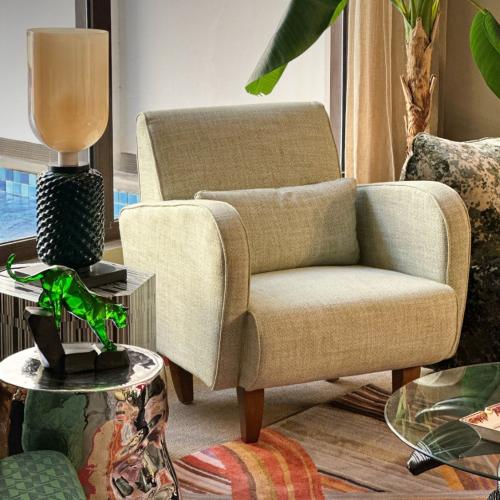 Elegant Upholstered Armchair