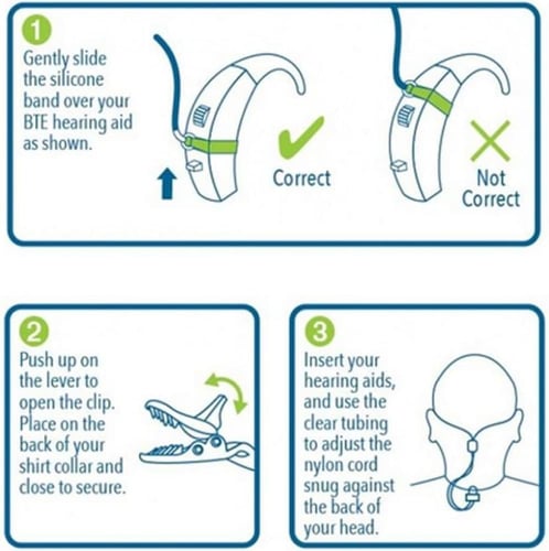 مشبك سماعات طبية للأطفال – تصميم مطبوع بنقشة النمر