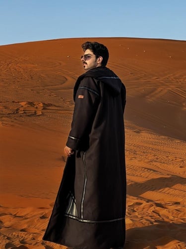 فورة شتوية لون اسود