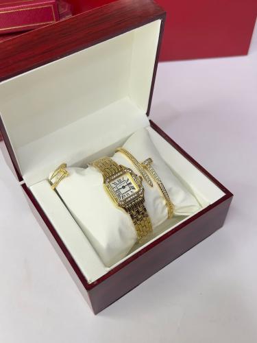 طقم ساعة واسوارة وخاتم