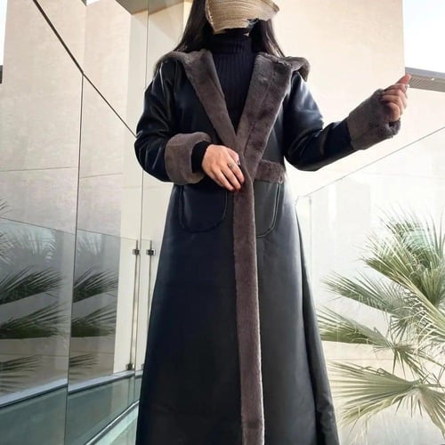 فروه شتويه نسائيه جلد - متجر لارين