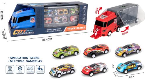 شاحنة مقطورة لنقل السيارات