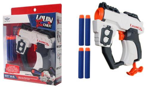 مسدس الهواء بطلقات أسفنجية