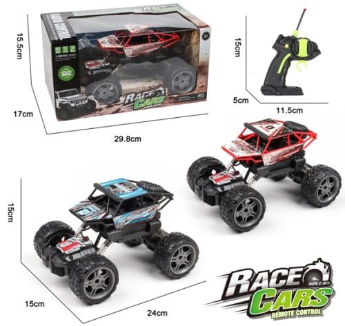 سيارة السباق بجهاز تحكم عن بعد