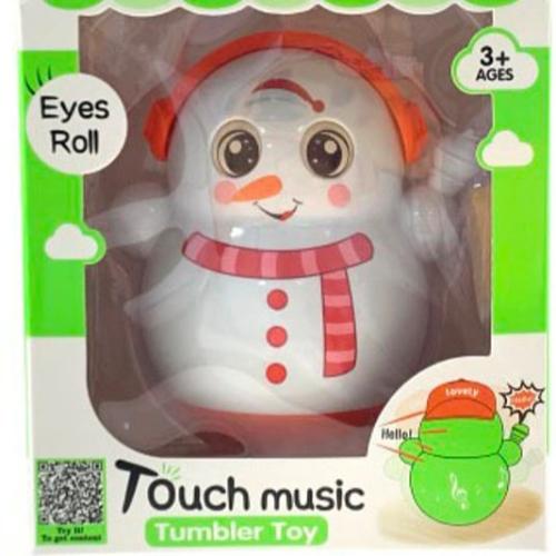 خشخيشة رجل الجليد المرحة للأطفال