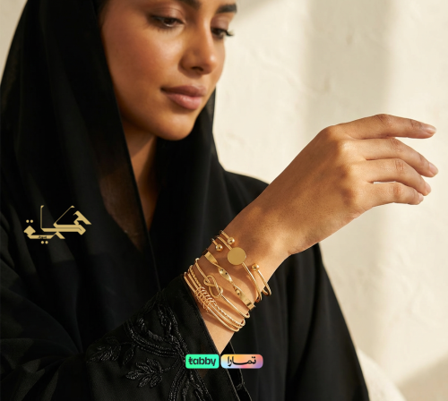 6 pieces of elegant modern bracelets, a core mix and match for daily fashion.