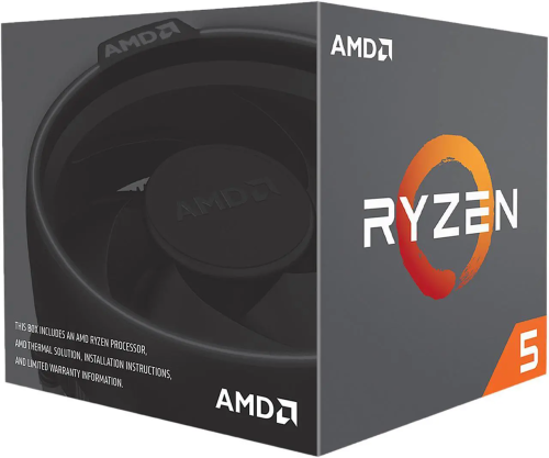 معالج AMD Ryzen 5 2600 الجيل الثاني 6 نوى بسرعة 3....