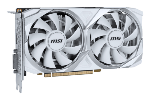 كرت شاشة إم إس آي فانتوس RTX 3050 2X XS أبيض 8 جيج...