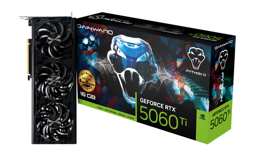 كارت شاشة Gainward GeForce RTX 5060 Ti Python III...