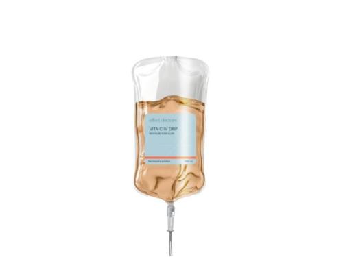 Vitamin C injection intravenously to support immun...