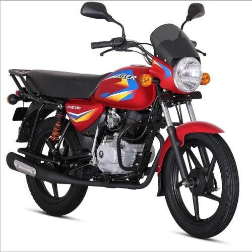دراجة نارية بوكسر 2024 هندي أحمر 150CC