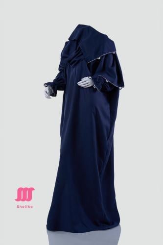 شرشف صلاة قطن سنارة (سحاب)