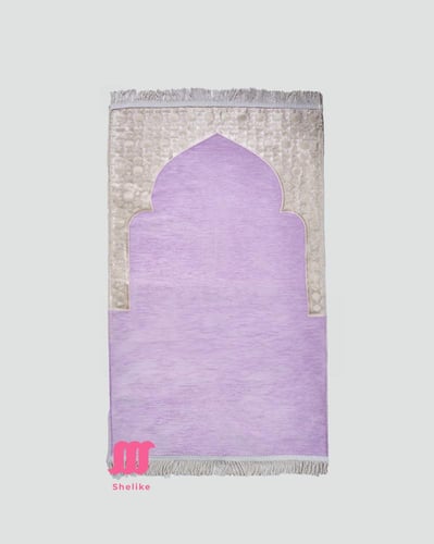 طقم صلاة نقشة مع سجادة شانيل (سحاب)