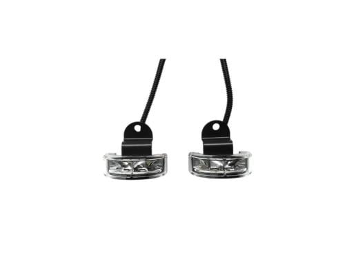 Foot pedal lamps for pickup