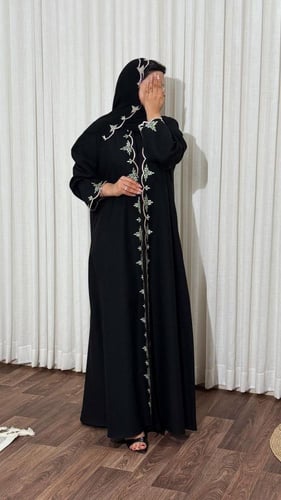 عباية كلوش اسود تَلال