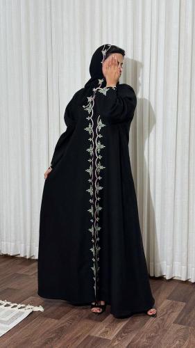 عباية كلوش اسود تَلال