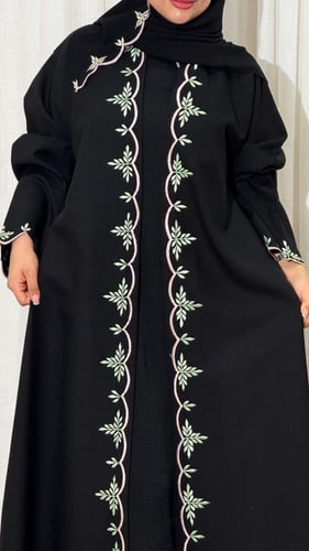 عباية كلوش اسود تَلال