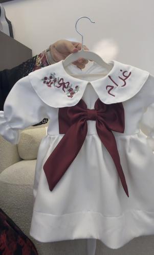 فستان العيد بشكل انيق