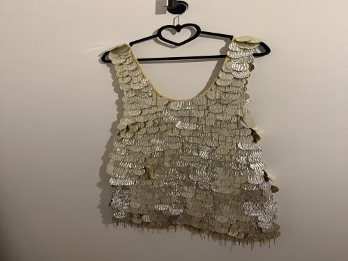Golden dress