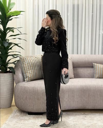 تنوره طويله مع توب