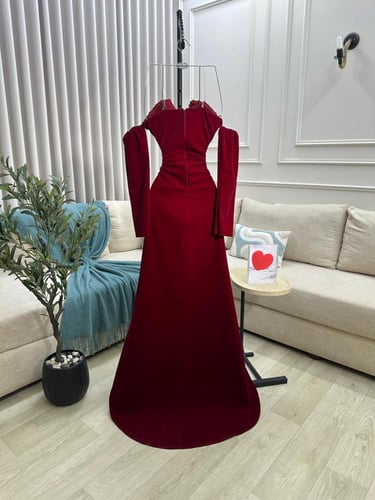 فستان سهره فخم تطريز راقي