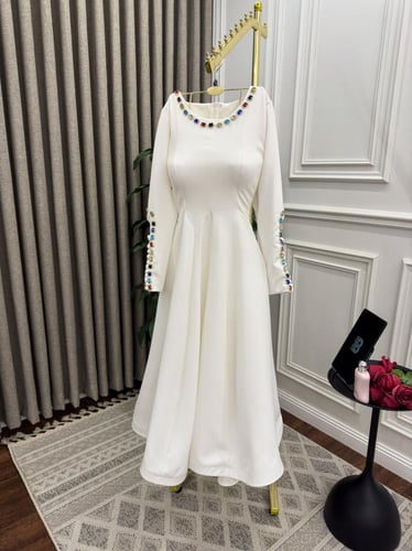 فستان الهبه باربي فصوص زركون