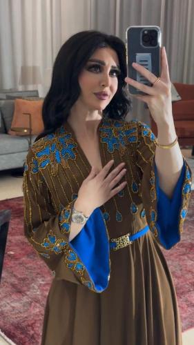 فستان سهره تطريز