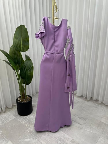 فستان فخم تطريز راقي