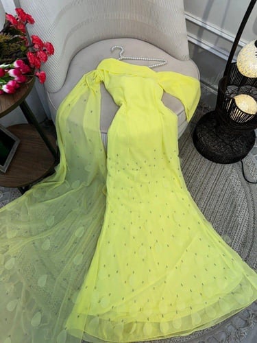 فستان ليموني ليزر