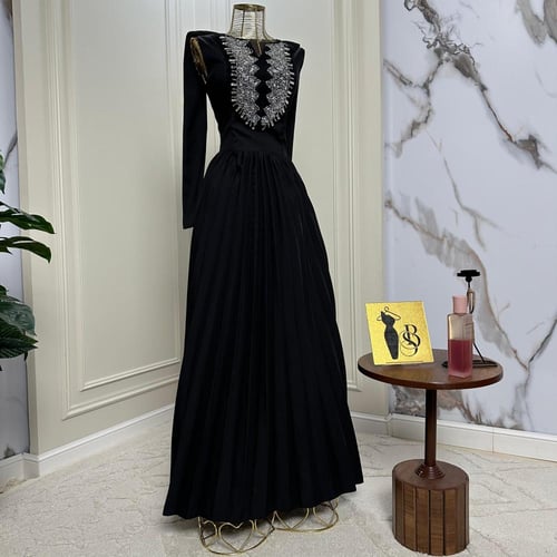 فستان تفته تطريز شك يدوي