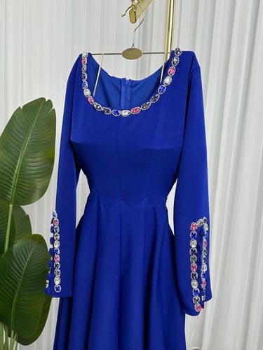 فستان الهبه باربي فصوص زركون