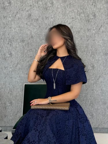 فستان العيد الدانتيل