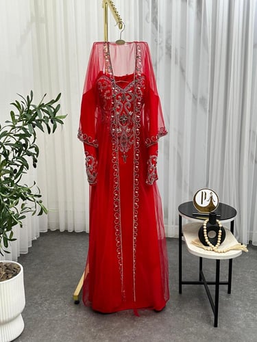 مخور نسائي تطريز راقي قطعتين