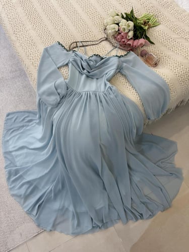 فستان شيفون ناعم