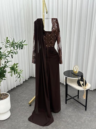 فستان فخم مميز راقي