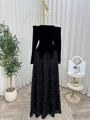 فستان الهبه سهره شك راقي