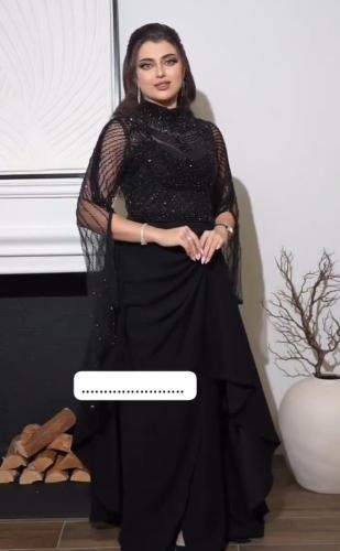 فستان شك سهره تطريز راقي