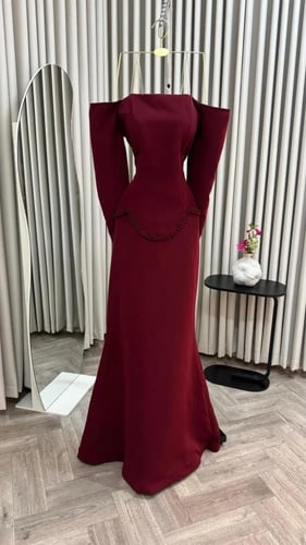 فستان فخم مميز راقي