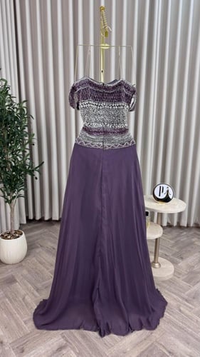 فستان تطريز جازار راقي