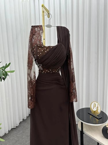 فستان فخم مميز راقي