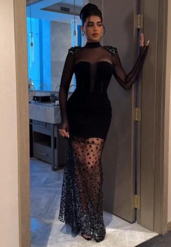 فستان فخم مميز راقي