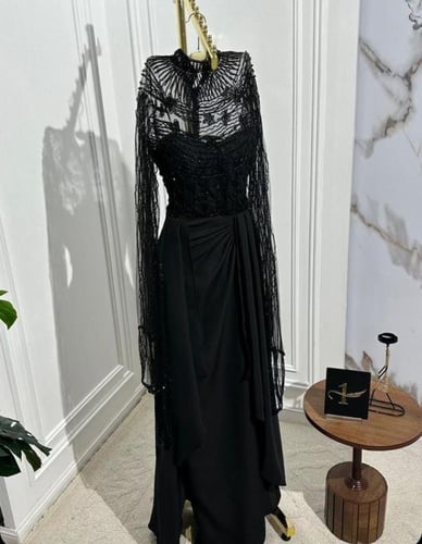 فستان شك سهره تطريز راقي